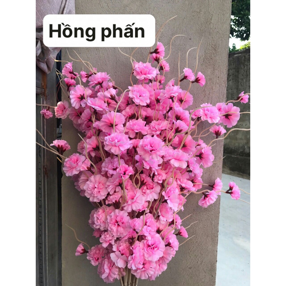 1 cành đào Râu đẹp trang trí tết cổ truyền
