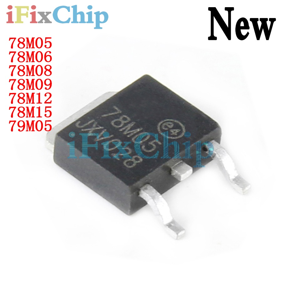 Bộ 10 Linh Kiện Điện Tử L78M05CDT TO-252 L78M05 TO252 78M05 78M06M08 78M09 78M12 78M15 79M05 L78M06CDT L78M08CDT L79M05CDT L78Md098Mdd