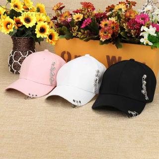 Mũ Lưỡi Trai Phối Dây Xích Phong Cách Hip Hop Thời Trang Cho Nam Và Nữ