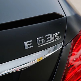 ABS Mới Cho Xe Mercedes Benz E Class E63 E200 E220 E250 E260 E300 E320 E350 E230 E400 E43 E450 E500 E550 E280 Chữ Xe Phía Sau Thân Xe Biểu Tượng Huy Hiệu Dán