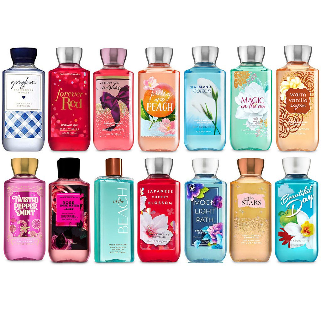 Sữa tắm Bath &amp; Body Works tổng hợp nhiều hương của Mỹ