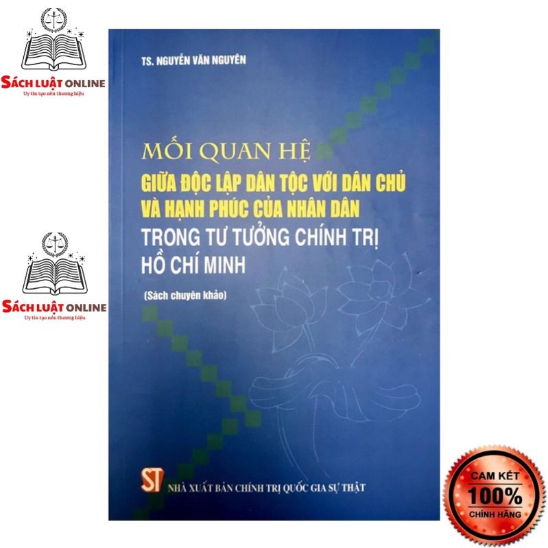 Sách - Mối quan hệ giữa độc lập dân tộc với dân chủ và hạnh phúc của Nhân dân trong tư tưởng chính trị Hồ Chí Minh