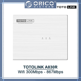 Router Wi-Fi băng tần kép chuẩn AC 1200Mbps TOTOLINK A830R nhỏ gọn tốc độ cao- Hàng chính thumbnail