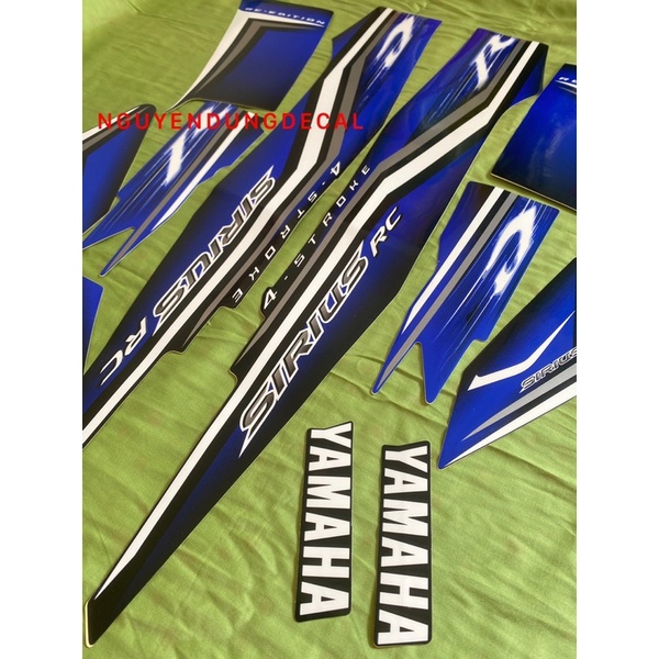 Tem Sirius RC  màu xanh đen_NguyenDungDecal