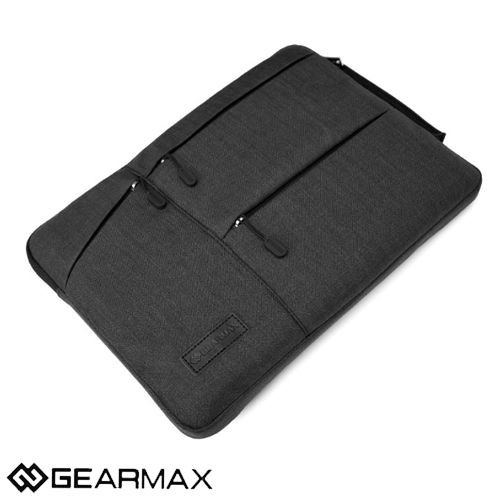 [Mã ELMS5 giảm 7% đơn 300K] Túi Chống Sốc hiệu Gearmax (WIWU) Macbook - Laptop 11/12/13/15inch - Đen