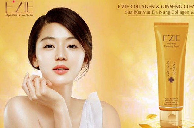 Sữa rửa mặt đa năng Collagen và Nhân Sâm Ezie