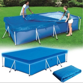 Bạt che hồ bơi KT 3 x 2m Bạt phủ bể bơi khung kim loại Bể bơi gia đình bể bơi phao vệ sinh hồ bơi