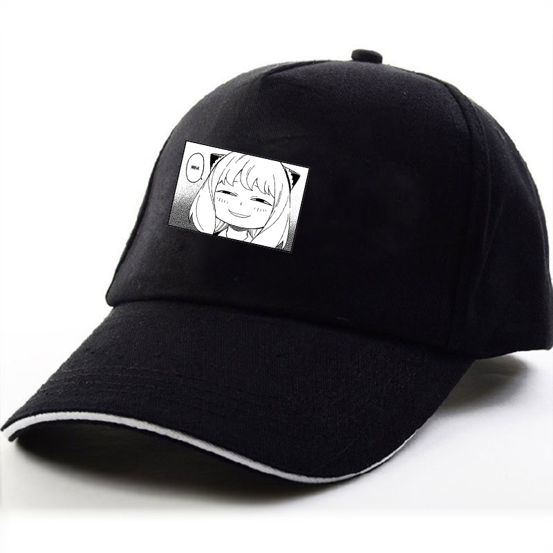 Mũ lưỡi trai in hình Anya Spy x Family Gia đình điệp viên xinh xắn thời trang phong cách anime chibi cá tính
