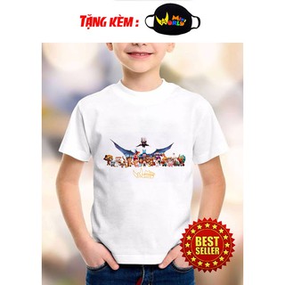 🔥HOT🔥 áo thun Mini World nhiều nhân vật đẹp kèm bịt mặt siêu ngầu
