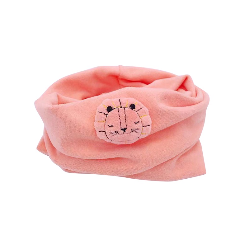 Khăn Choàng Cotton Dày Mềm Mại In Họa Tiết Hoạt Hình Dễ Thương Giữ Ấm Mùa Thu Đông Cho Bé Sơ Sinh