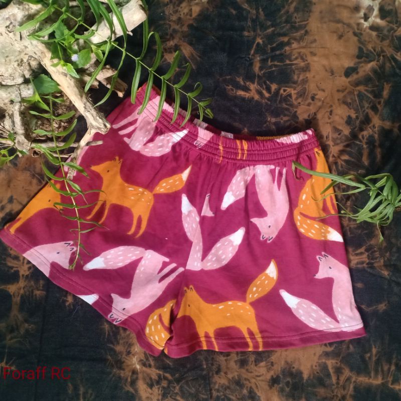 Quần đùi mặc nhà unisex dáng cơ bản cho cả nam và nữ