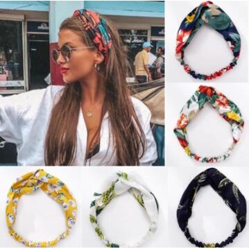 Cài tóc thắt nút 24 màu tùy chọn phong cách vintage thời trang cho nữ
