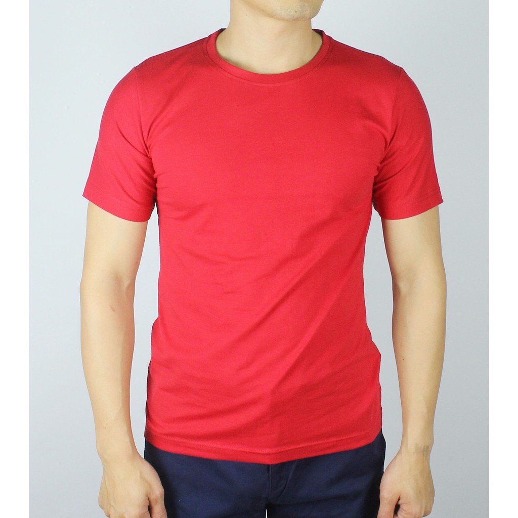 Áo thun Cộc tay cổ tròn nam, chất nhẹ êm, thoáng mát, thấm hút mồ hôi | BigBuy360 - bigbuy360.vn
