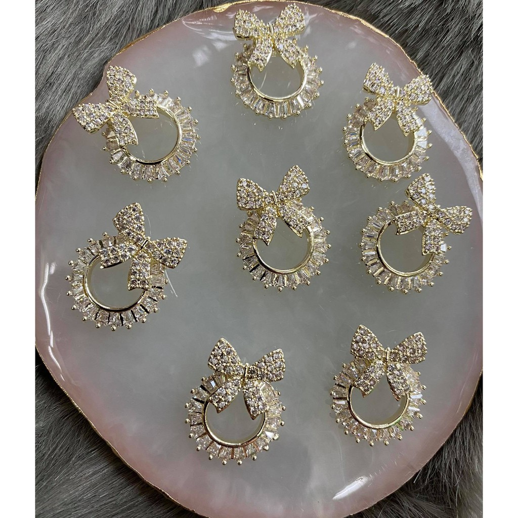 Charm Các Hình Bướm Nơ Trang Trí Móng Nghệ Thuật Siêu Đẹp - Lẻ 1 Cái