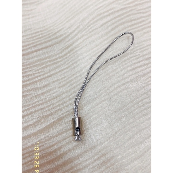 SET 15 dây móc điện thoại màu bạc dùng làm đồ handmade