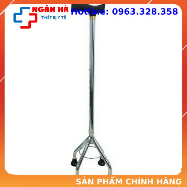 Cây chống gậy cho người già, gậy chống 3,4 chân Lucass nâng được chiều cao