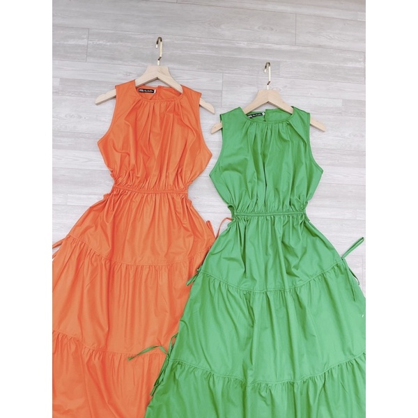 Váy 3  tầng nhún eo