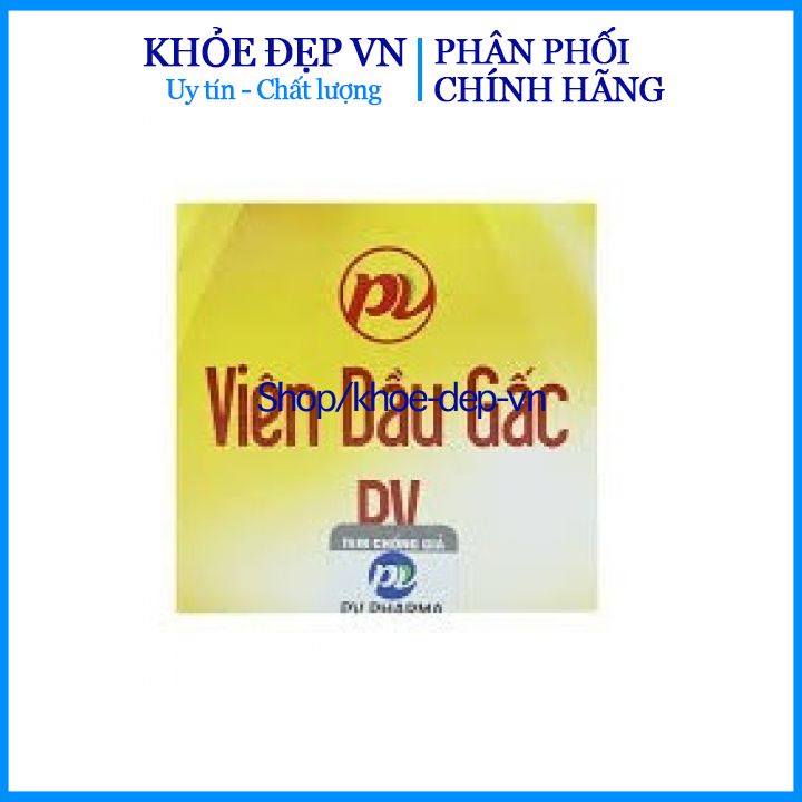 VIÊN DẦU GẤC PHÚC VINH - Giảm lão hóa, bổ mắt, tăng sức đề kháng cơ thể ( LỌ 100 VIÊN)