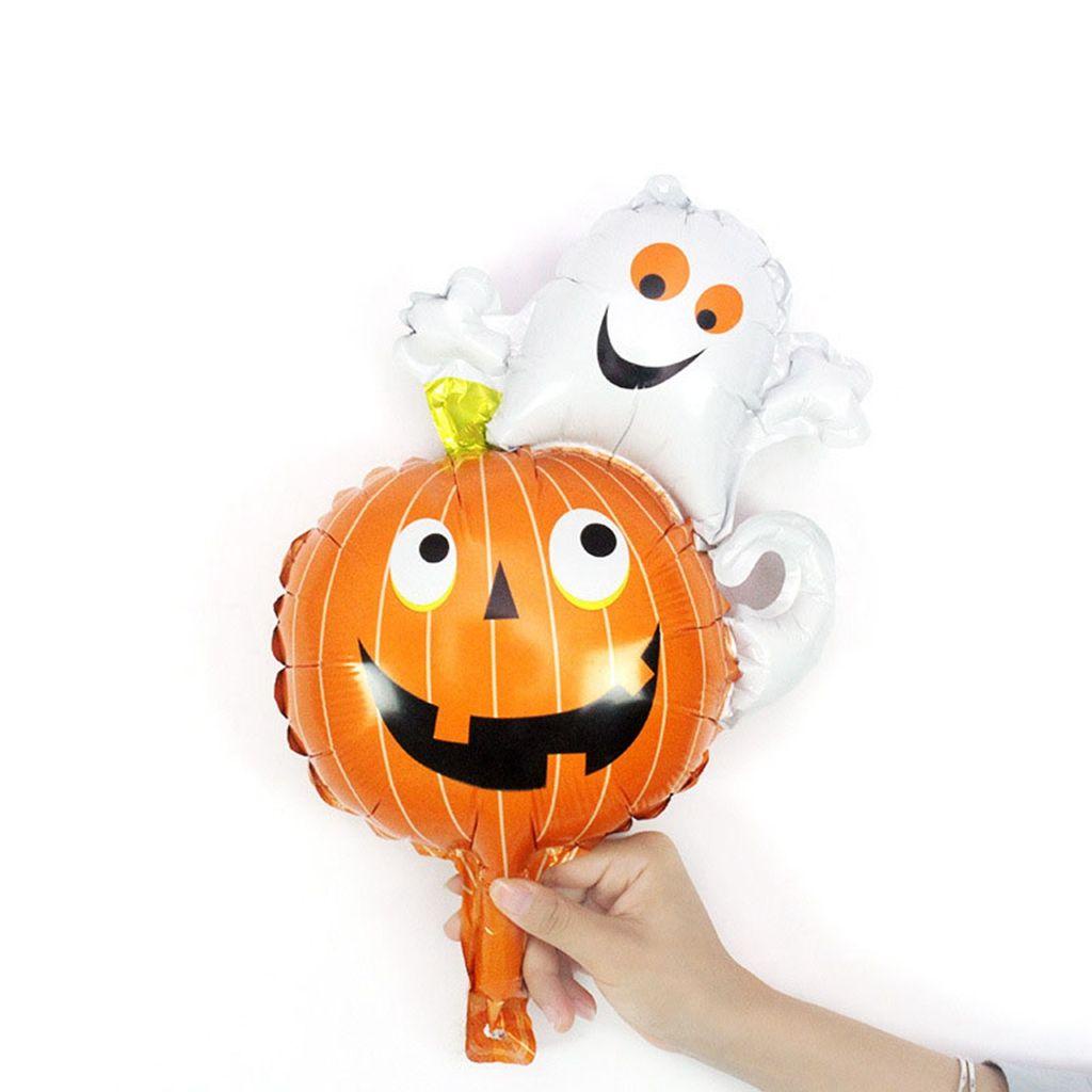 IVORY Bong Bóng Bơm Hơi Cỡ Lớn Hình Ma / Bí Ngô / Nhện Dễ Thương Trang Trí