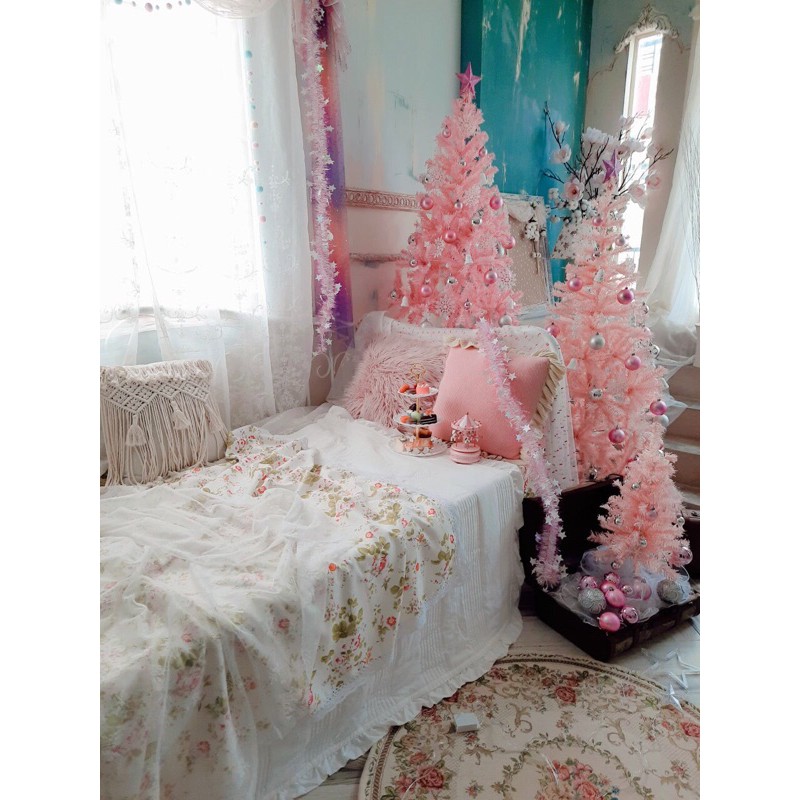 CÂY THÔNG GIÁNG SINH  phủ tuyết hoạt   FULL PHỤ KIỆN -  NOEL