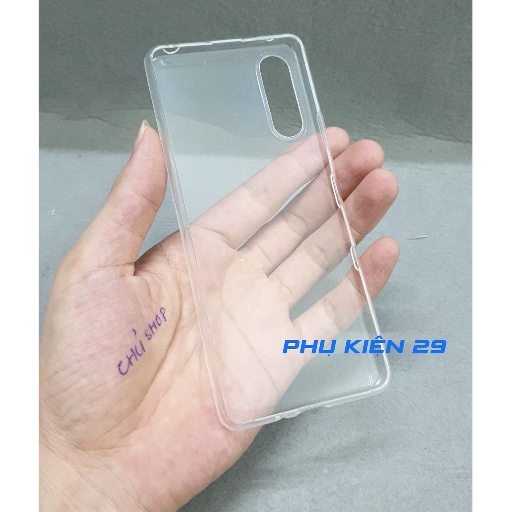 Ốp lưng silicon dẻo trong cao cấp Pudini