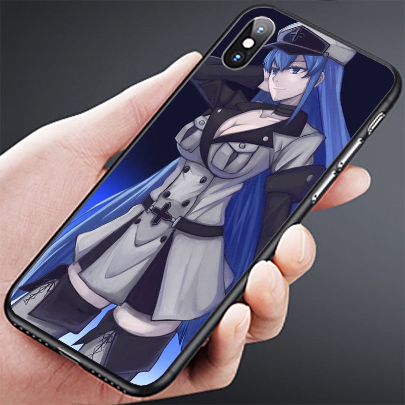 Meizu Meilan Mblu V8 X8 17 MX4 18 Pro 2 3 Max Printed Shell Black soft Phone case Akame ga KILL Esdeath