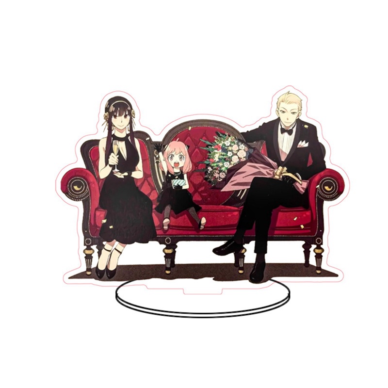 Mô Hình Nhân Vật Phim Anime Spy X Family Bằng Acrylic Dùng Trang Trí