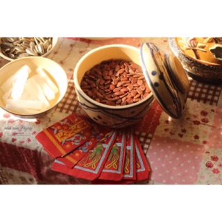 GỐM - GỐM XƯA [HÌNH THẬT-GỐM THỦ CÔNG] Thố hoa văn xanh có nắp giá chỉ 115k