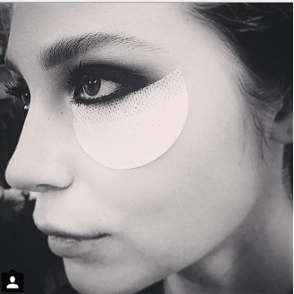 50 Pcs Eye Shadow Shields Protector Pads For Eyes Lips Makeup Application Tools