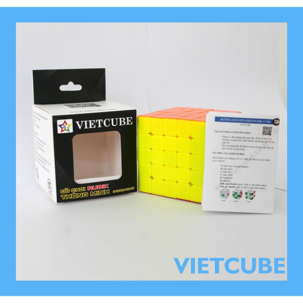 [SALE30% - FREESHIP] Đồ chơi Rubik 5x5x5 Vietcube - VC5501 ĐỒ CHƠI CAO CẤP KHÔNG CHÌ