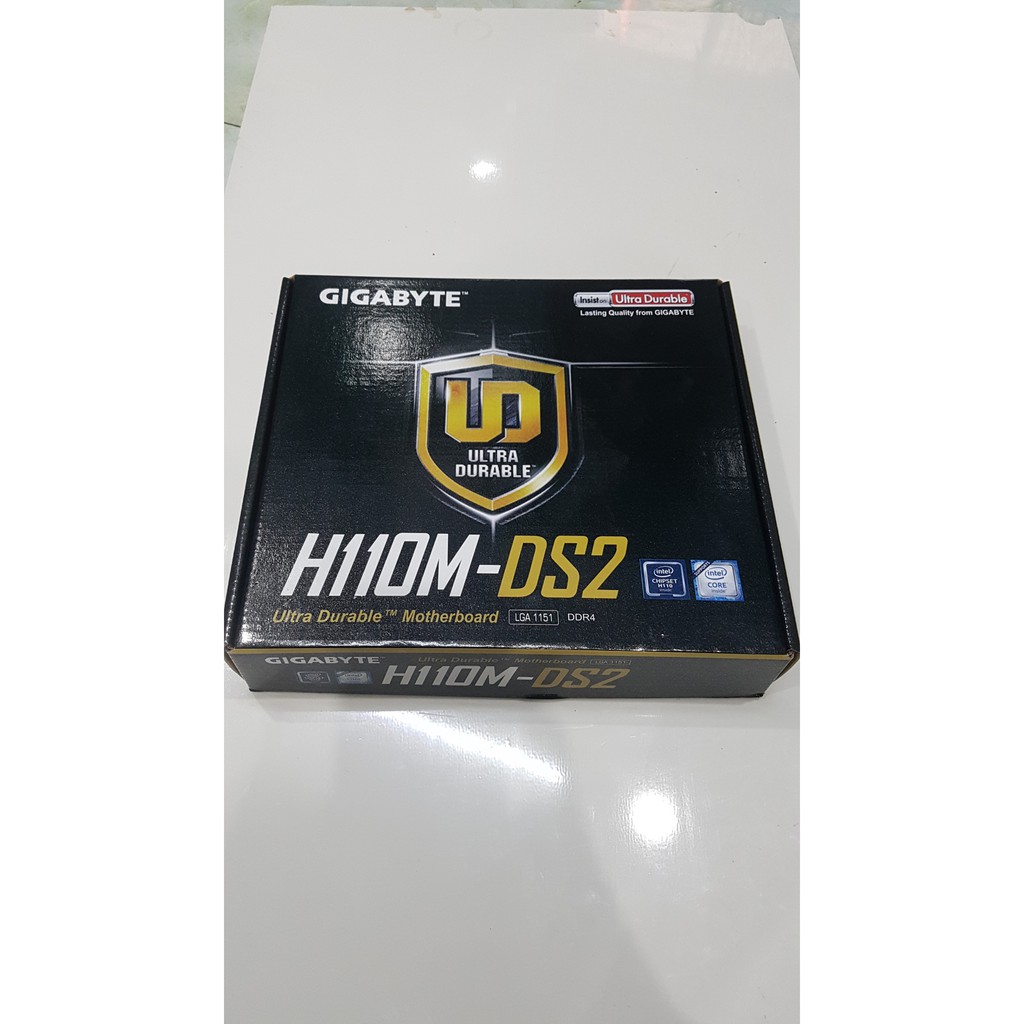 Mainboard Gigabyte H110M-DS2 (rev 1.0, socket 1151) new full box - Bảo hành 36 tháng