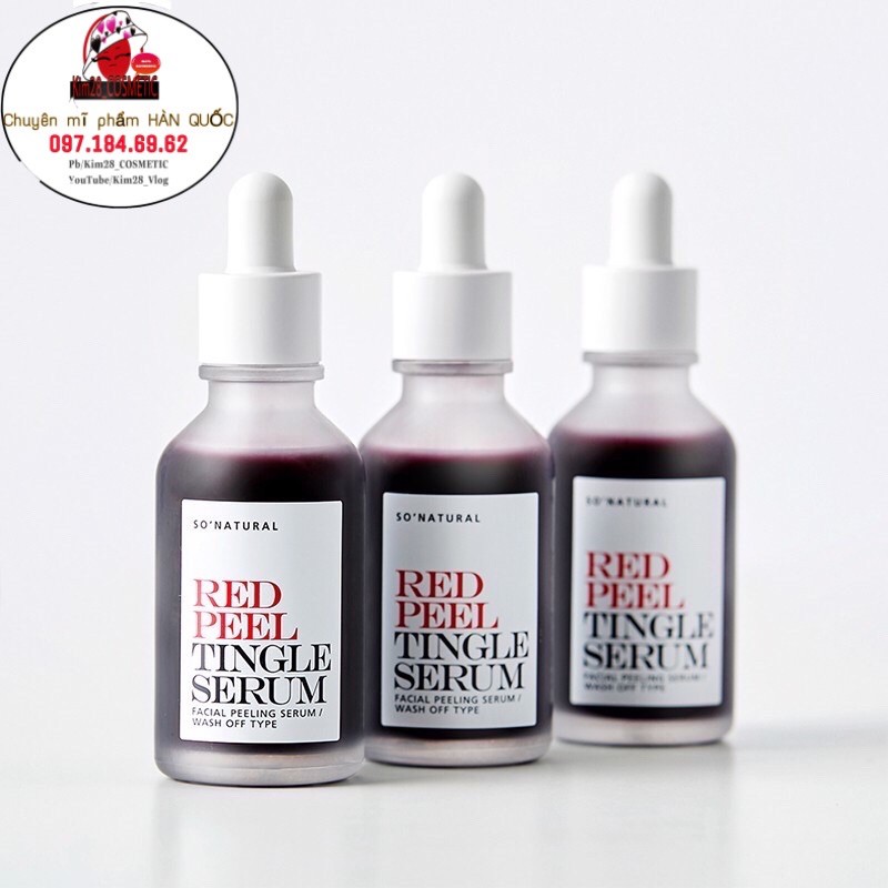 (Mới 2020)Tinh chất tái tạo da/Thay da sinh học Red Peel Tingle Serum