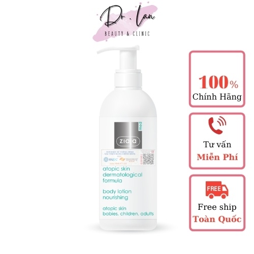 Nhũ Tương Ziaja Med Mượt Da Toàn Thân Ziaja Med Atopic Skin 400ml - Ziaja Med Atopy AZS - Dưỡng ẩm | BigBuy360 - bigbuy360.vn