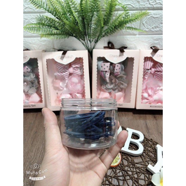 Hộp 12 chun buộc tóc sang trọng