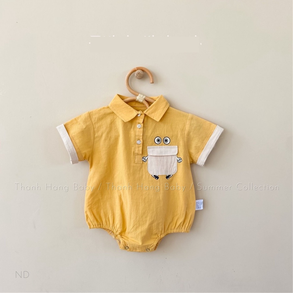 body cho bé, bodysuit bé trai và bé gái thanh hằng baby 5kg đến 13kg