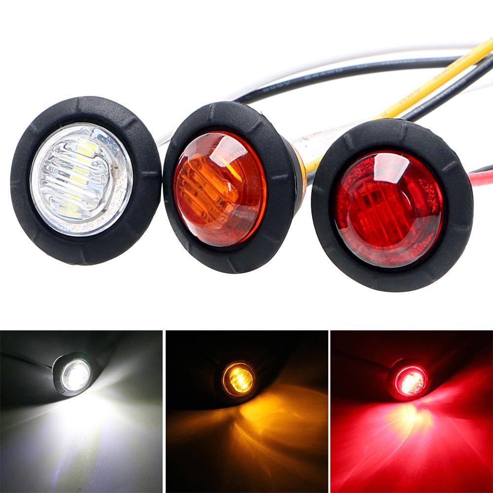 1 Đèn Led Siêu Sáng Chống Thấm Nước Gắn Dưới Gương Chiếu Hậu Xe Hơi