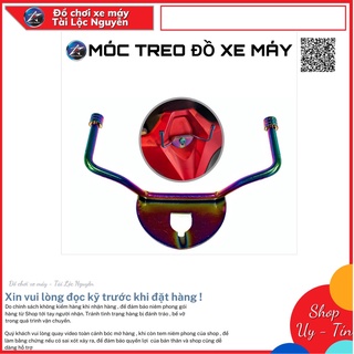 MÓC TREO ĐỒ XE MÁY TITAN 7 MÀU 2 ĐẦU CHO VARIO