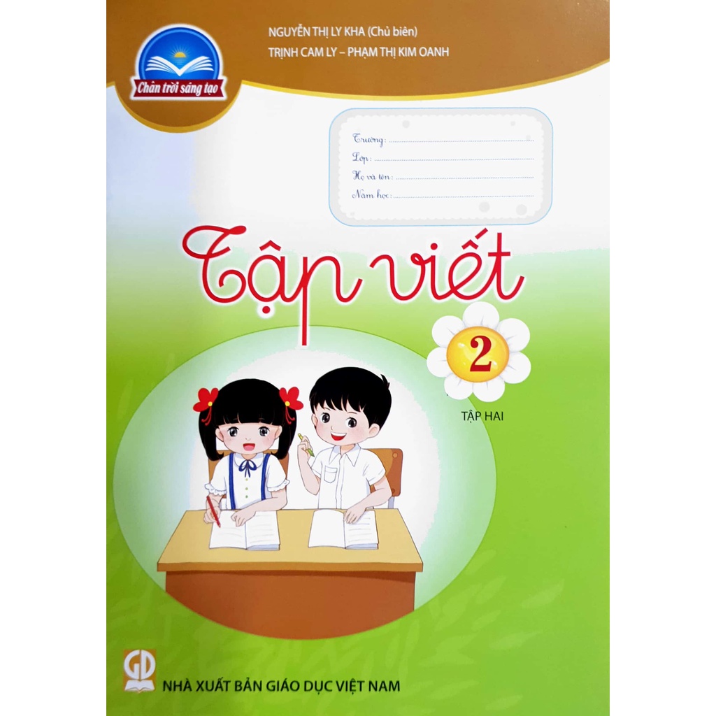 Sách - Tập viết 2 tập 2  - Kèm bao sách