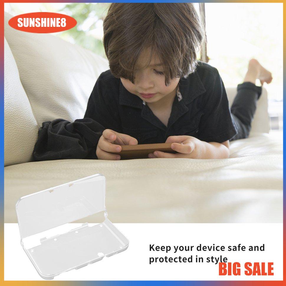 【SUN】Clear Crystal Protective Hard Shell Skin Case Cover For Nintend New 3DS XL