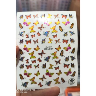 Sticker trang trí móng móng nail 20 mẫu đẹp