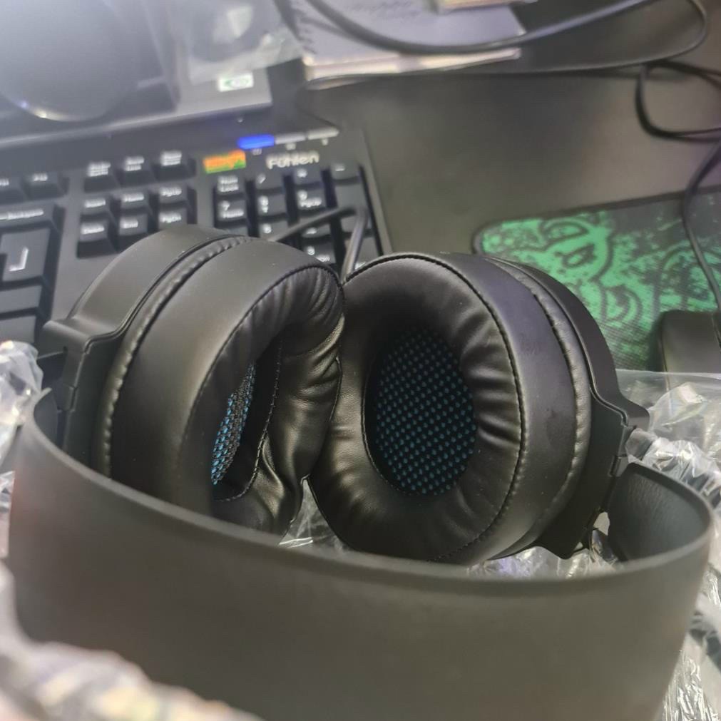 Tai nghe Gaming JRS - M1 , tai nghe chụp tai có mic Jack Cắm USB âm thanh 7.1 bass cực hay