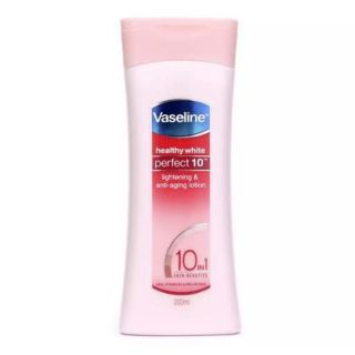 Sữa dưỡng thể trắng da VASELINE 10 Lợi Ích chai 200ml