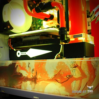 RGB cover PC case (trang trí case PC Naruto)
