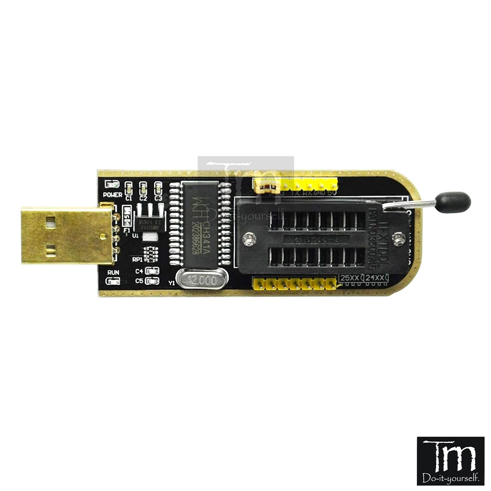 Mạch Nạp EEPROM Flash CH341A dòng 24xx 25xx Cổng USB