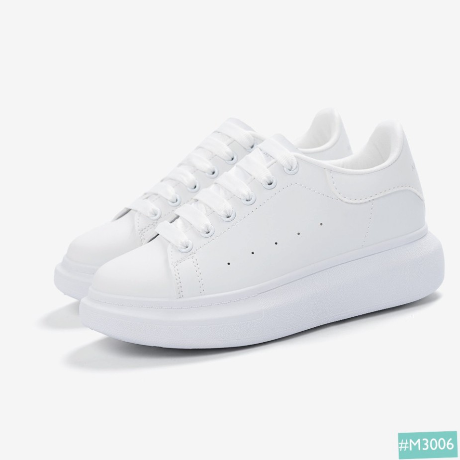 Giày Thể Thao Sneaker Domba Cặp Đôi Nam Nữ Độn Đế MINSU M3006 Giày Bata Hàn Quốc Đế Độn Tăng Chiều Cao 5cm Đi Chơi, Học