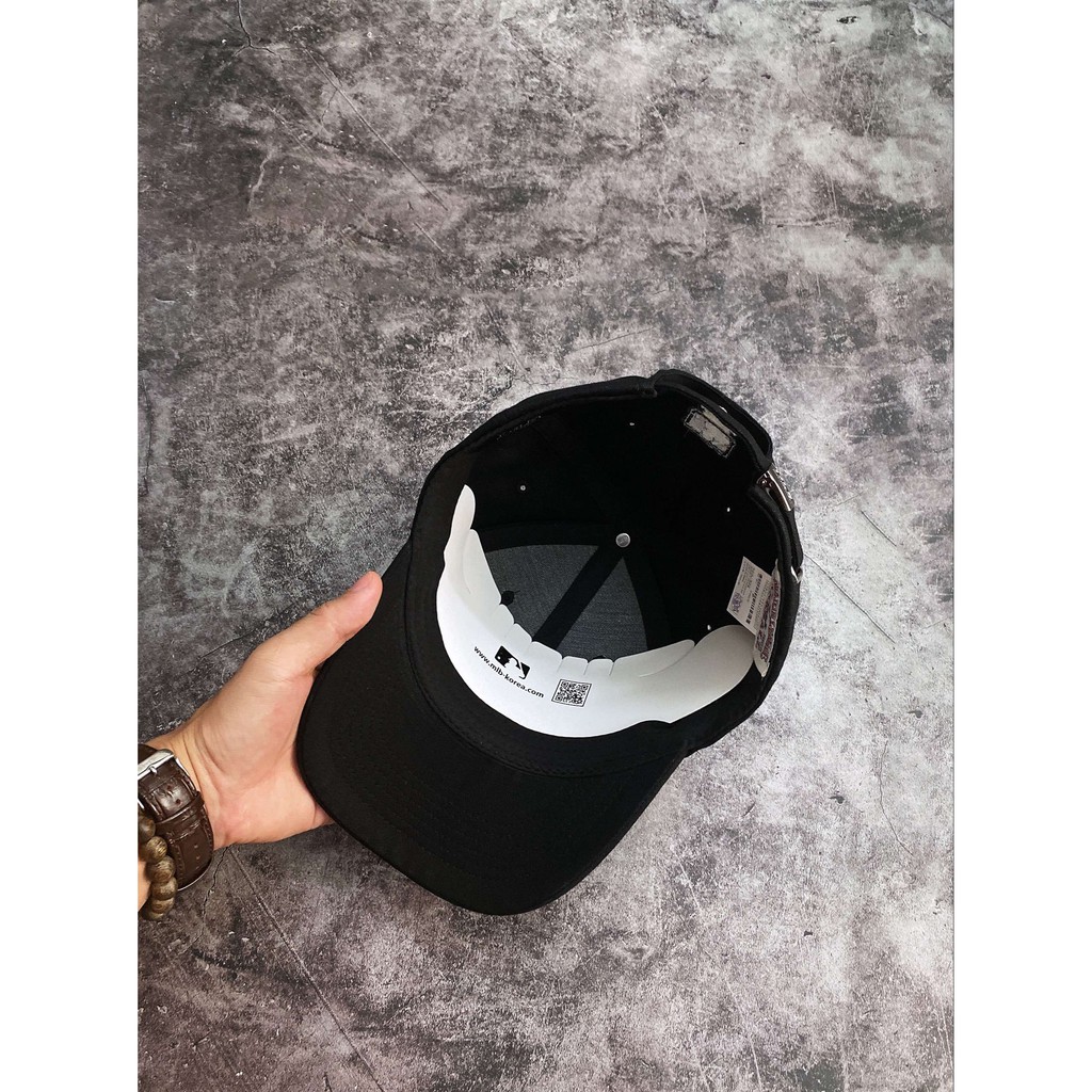 Mũ Lưỡi Trai Like Planet Unstructured Ball CAP Black &amp; White N33