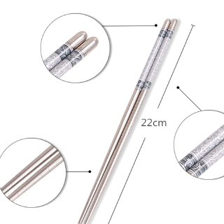 1 Đôi Đũa Inox Chống Ăn Mòn Cao Cấp