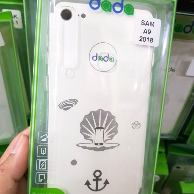 Ốp lưng Samsung A9 2018 dẻo hộp chống vàng ố cao cấp
