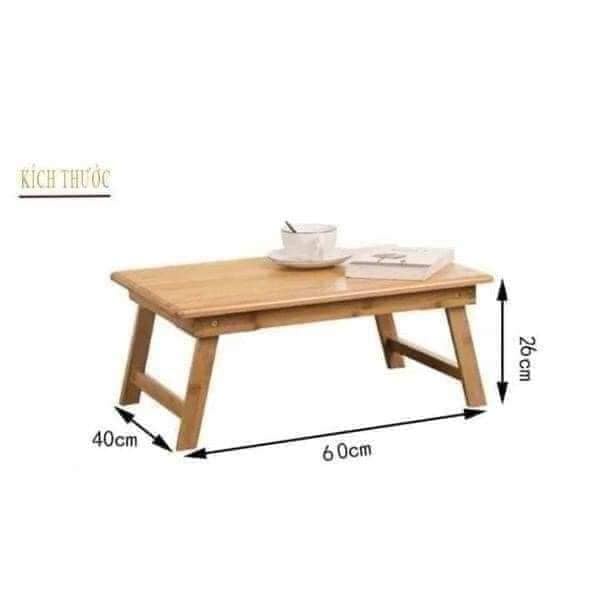 Bàn Gỗ Gấp Gọn Thông Minh -  Gỗ Tự Nhiên An Toàn Cho Bé