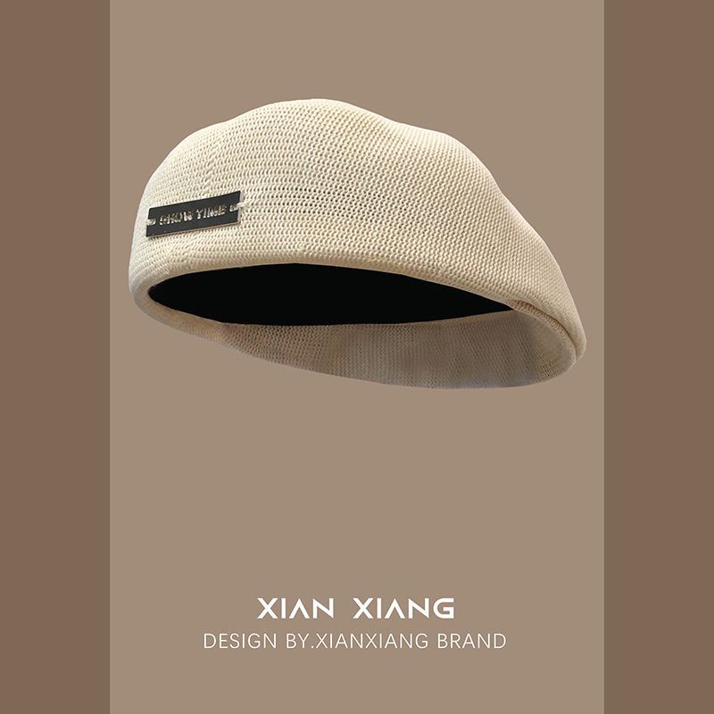 Mũ beret cao cấp phong cách vintage Hàn Quốc có thể đảo ngược cho nữ